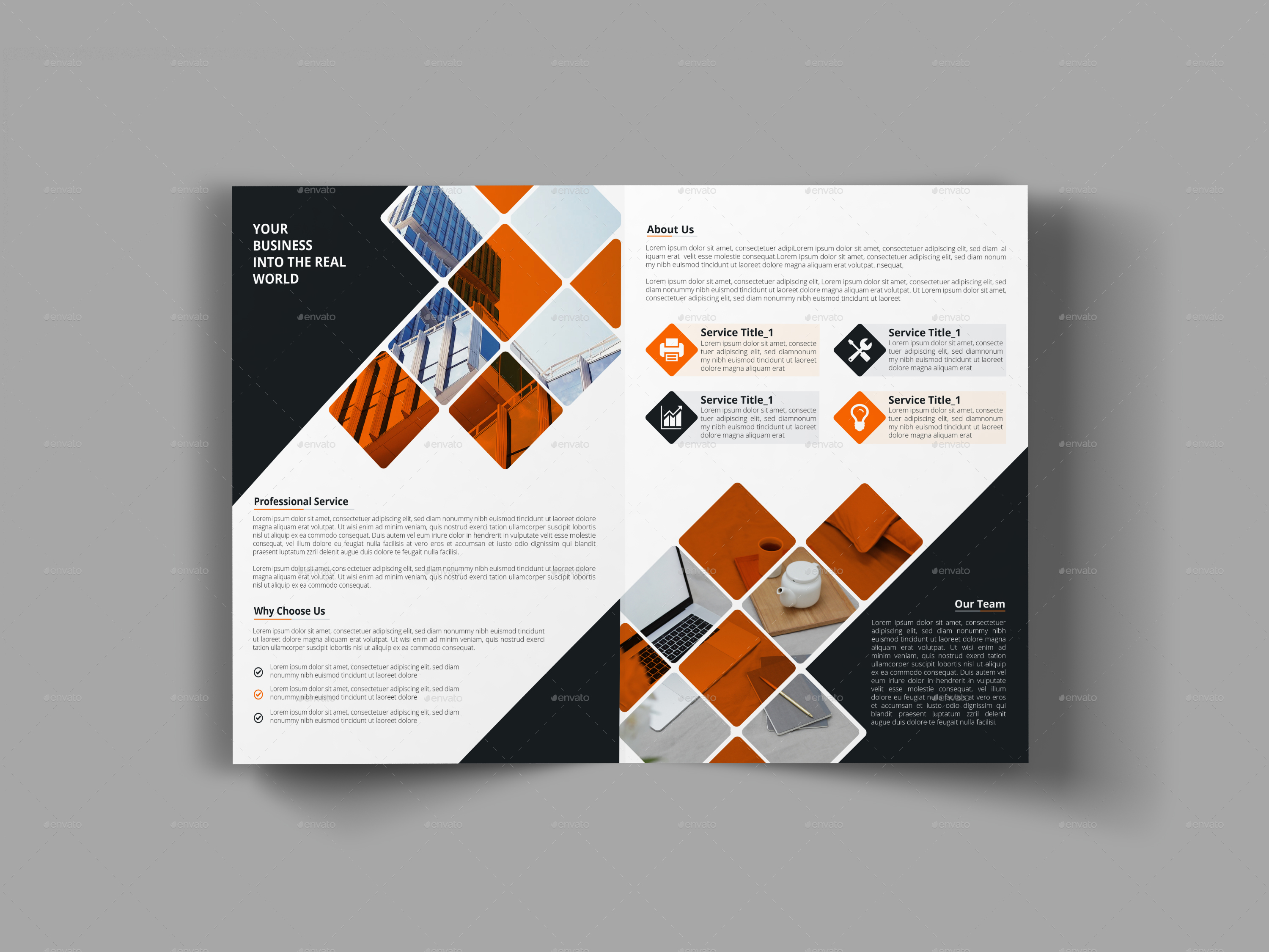 Bifold Brochure, Print Templates | GraphicRiver